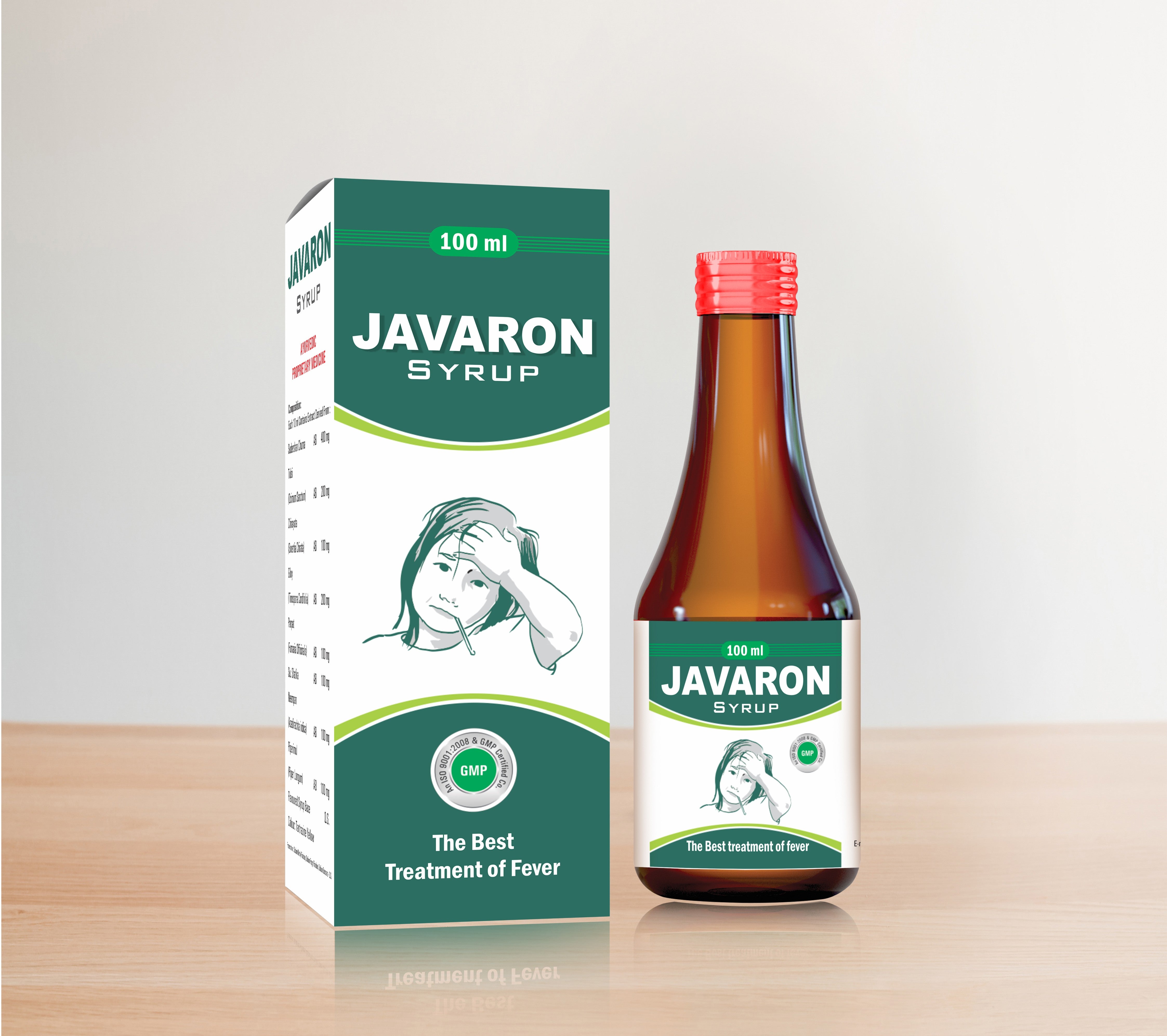 Javaron Syrup (For Fever) - 100 ml