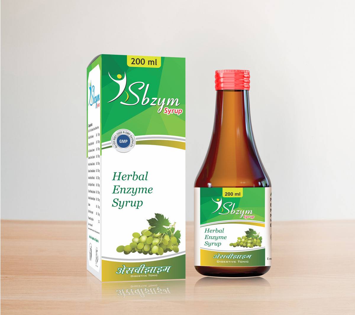 Sbzym Syrup (Digestive Tonic) - 200 ml