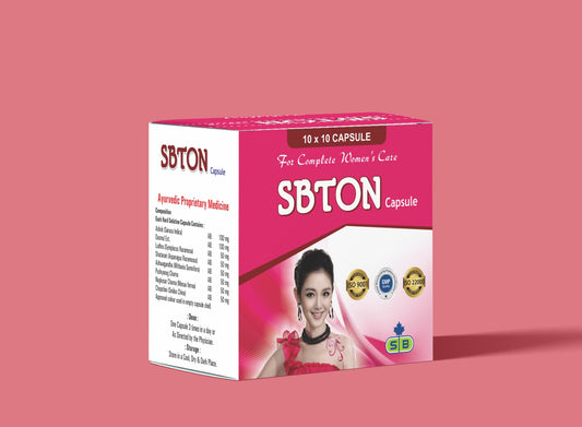 Sbton Capsule (A Leucorrhea Care) - 10x10 Capsules