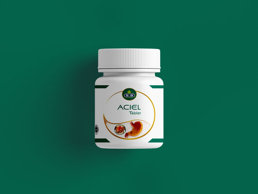 Aciel Tablet (Natural Antacid) - 60 Tablets