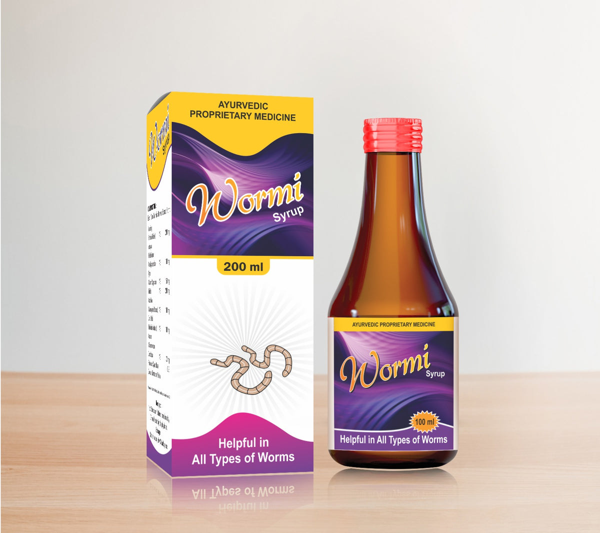 Wormi Syrup (For remove the worms) - 100 ml