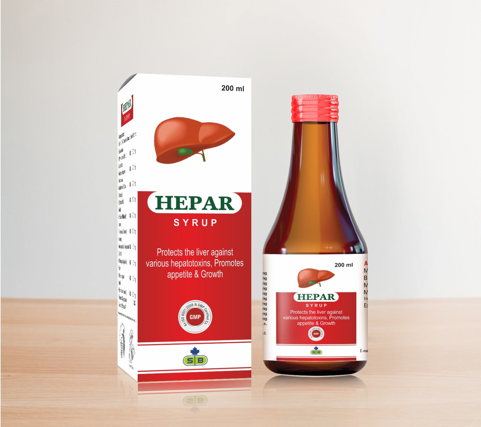 Hepar Syrup (Liver Tonic) - 200 ml