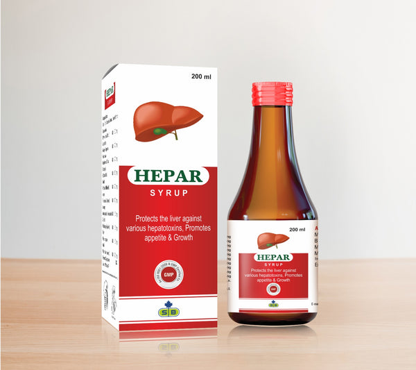 Hepar Syrup (Liver Tonic) - 200 ml