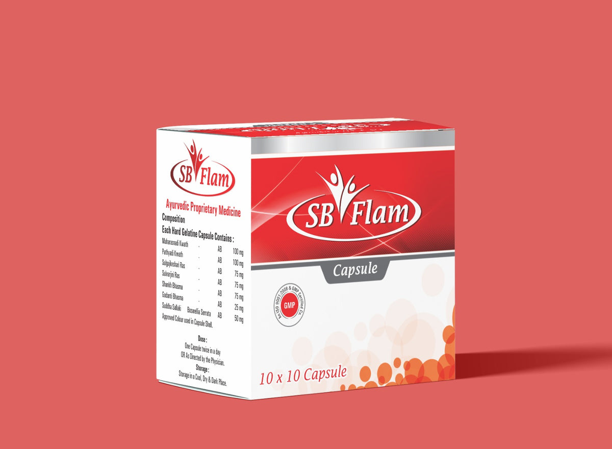 Sbflam Capsule (Anti Inflammatory) - 10X10 Capsules